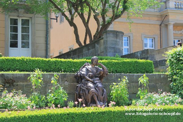 Bayreuth - Wilhelmine an den Schlossterrassen